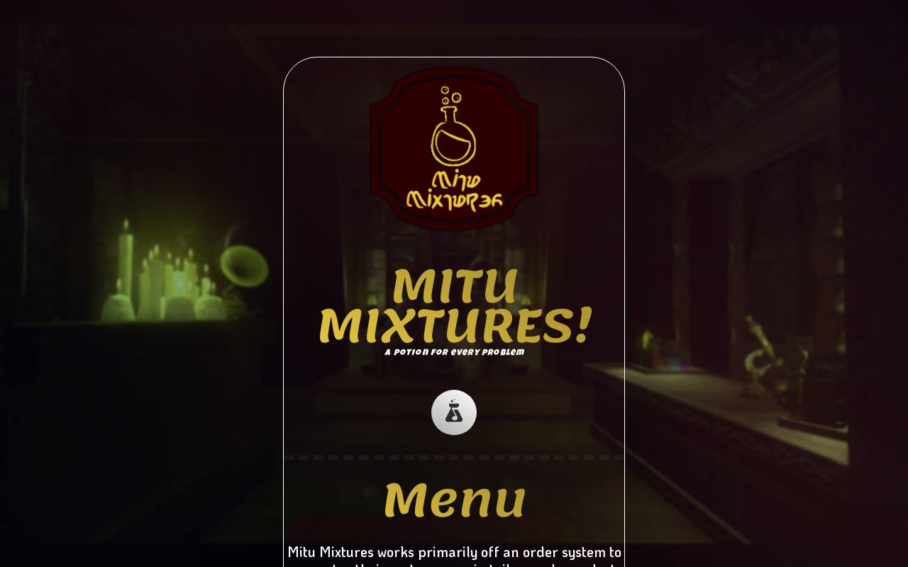 Carrd profile picture for @mixtures